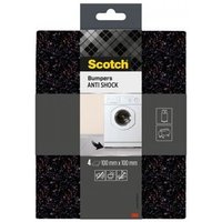 Packung mit 4 Anti-Schock-Pads 10x10x0,4cm sp92o77 3m von Scotch