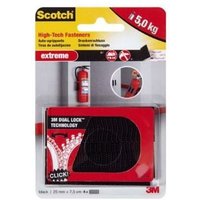 Scotch - 3m klebestreifen 25x76 mm schwarz 4 stück - rf6731-eu Scotch - 3m klebestreifen 25x76 mm schwarz 4 stück - rf6731-eu von Scotch