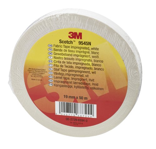 Scotch 9545N W19 Gewebeband, 1 Rolle, 19 mm x 50 m, weiß Scotch 9545N W19 Gewebeband, 1 Rolle, 19 mm x 50 m, weiß von Scotch