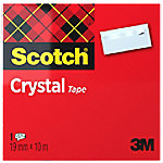 Scotch Klebeband Crystal Clear Transparent 19 mm x 10 m Zellulose-Acetat von Scotch