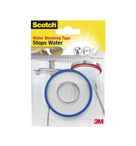 Scotch 4702 Dichtungsband, 12 mm x 12 m, 1 Stück, weiß Scotch 4702 Dichtungsband, 12 mm x 12 m, 1 Stück, weiß von ScotchBlue