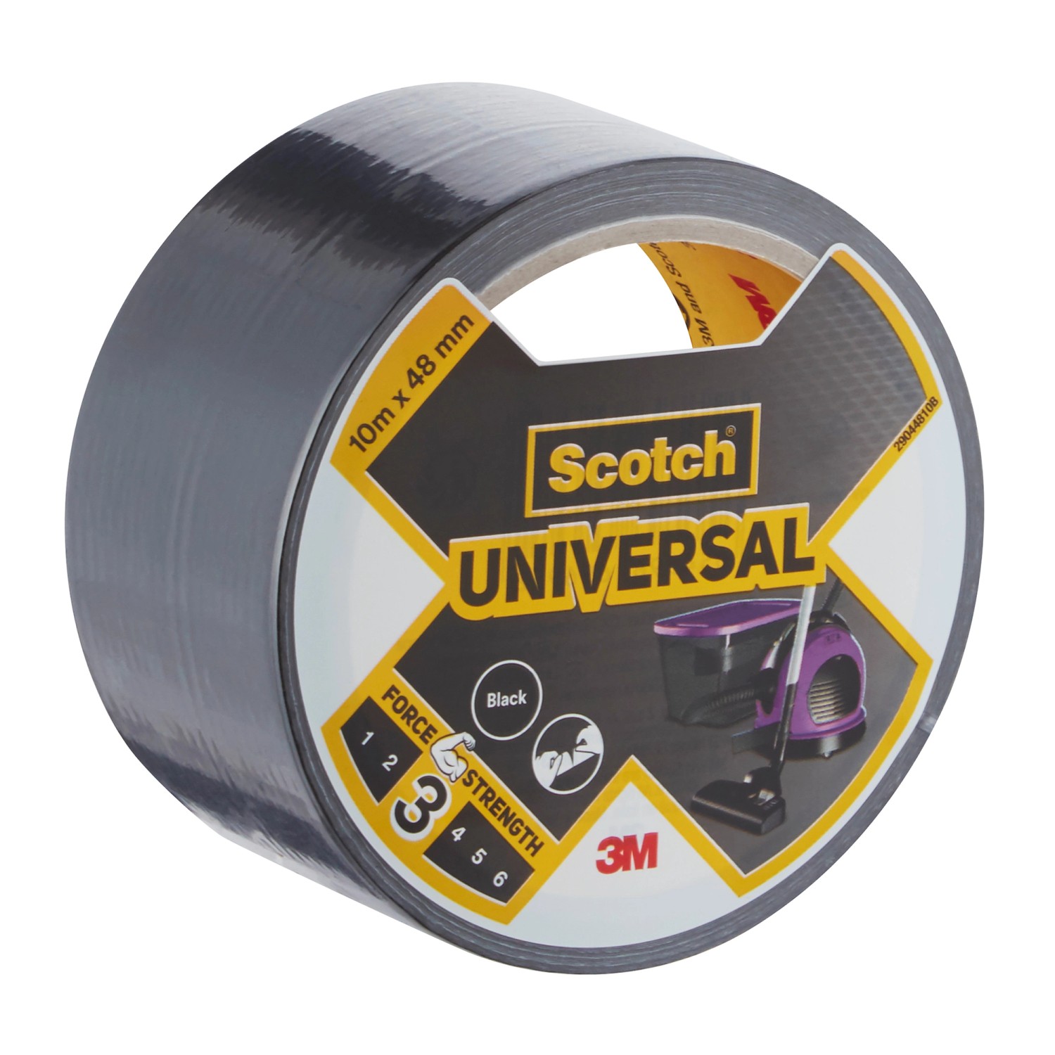 Scotch Klebeband 2904 Universal 10 m x 48 mm Schwarz von Scotch