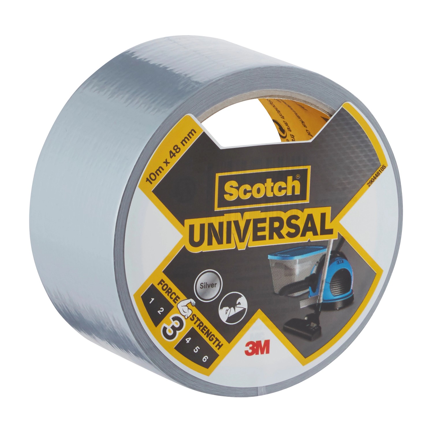 Scotch Klebeband 2904 Universal 10 m x 48 mm Silber von Scotch