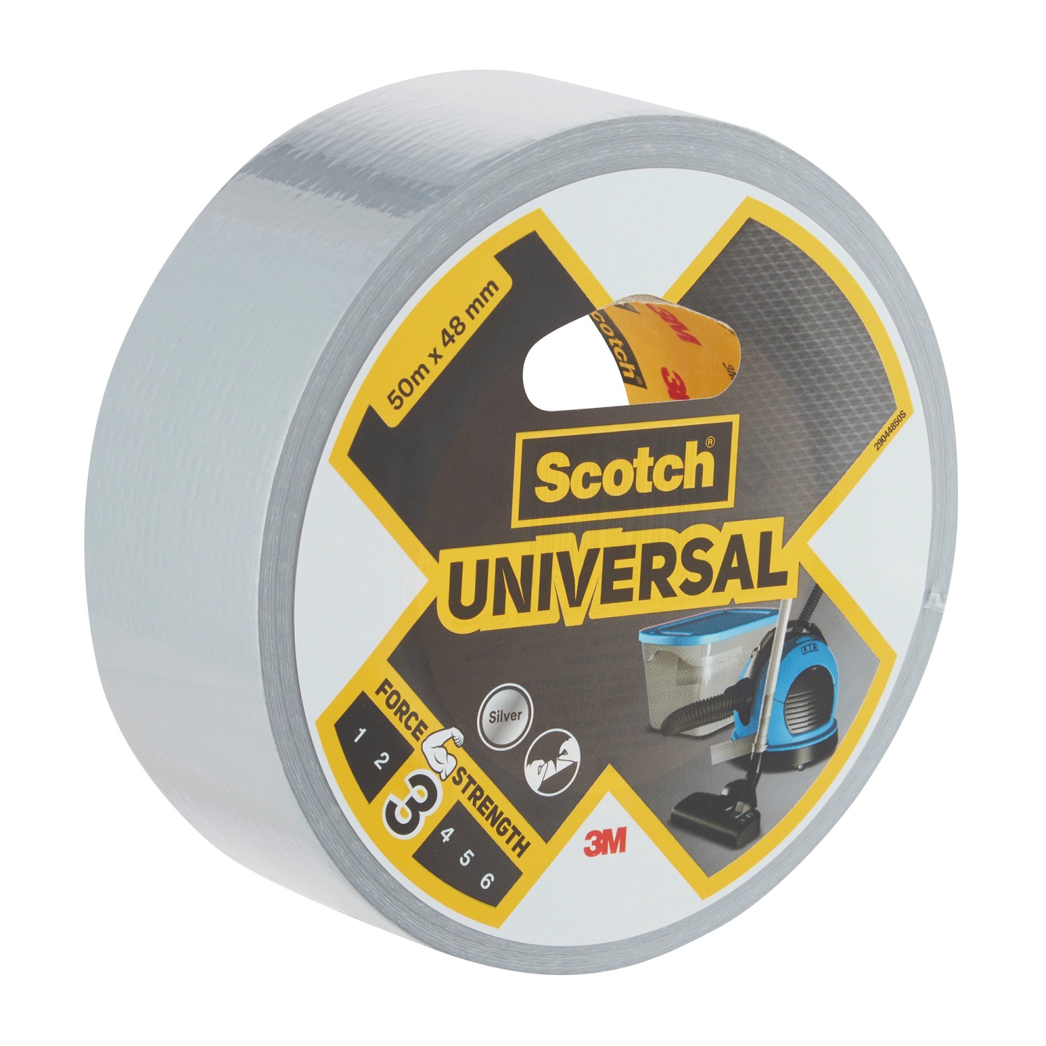 Scotch Klebeband 2904 Universal 50 m x 48 mm Silber von Scotch