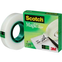 Scotch Magic™ Tape Klebefilm 12 mm  x 33 m matt-unsichtbar von Scotch