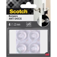 Set mit 4 SCOTCH-Möbelbeingleitern aus selbstklebendem Polyurethan, 22 mm Durchmesser SCOTCH Set mit 4 SCOTCH-Möbelbeingleitern aus selbstklebendem Polyurethan, 22 mm Durchmesser SCOTCH von Scotch