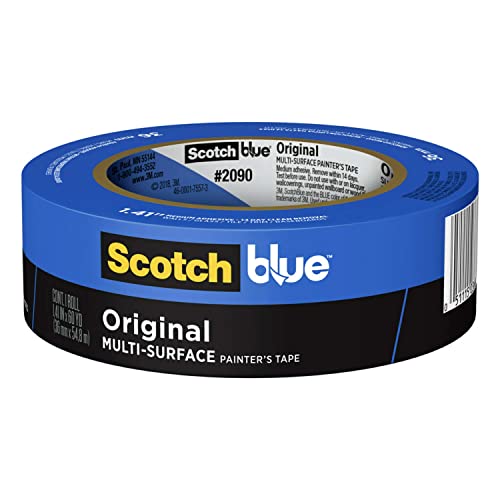 ScotchBlue 2090-38A Maler-Abklebeband für alle Oberflächen, 38 mm x 55 m, 1 Rolle von ScotchBlue