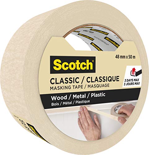 ScotchBlue 7100210868 Classic Scotch Abdeckband, Beiges, 48mm x 50m von ScotchBlue