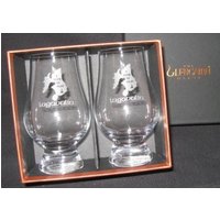 Lagavulin "Ein Geschmack Von Islay" Scotch Whisky Glencairn Zwei Glas Boxed Set von ScotchWhiskyGlass