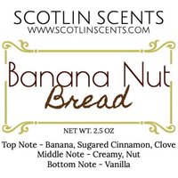 Bananen-Nuss-Brot | Stark Duftende Wax Melts Geschenkideen von ScotlinScents