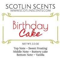 Geburtstagstorte | Stark Duftende Wax Melts Geschenkideen von ScotlinScents