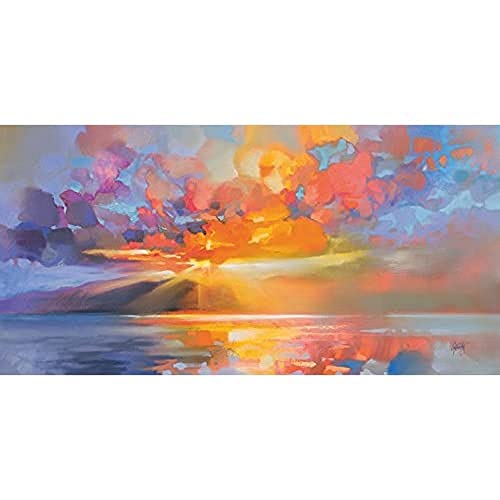 Scott Naismith 'Arran Equinox' Kunstdruck auf Leinwand, 50 x 100 cm von Scott Naismith