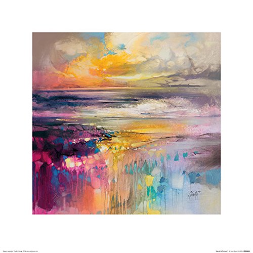 Scott Naismith Drucken, Mehrfarbig, 40 x 40 cm von Scott Naismith