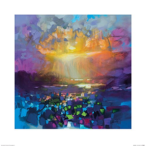 Scott Naismith Drucken, Mehrfarbig, 60 x 60 cm von Scott Naismith