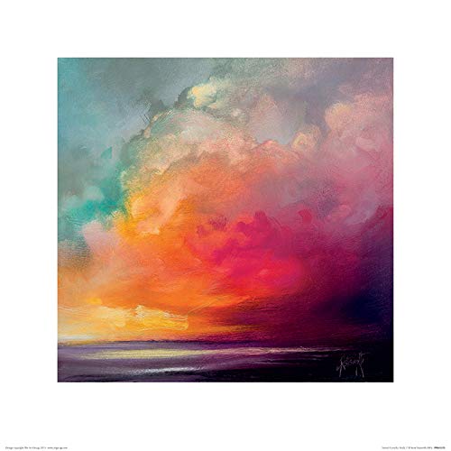 Scott Naismith Kunstdrucke, Papier, Mehrfarbig, 40 x 40 cm von Scott Naismith