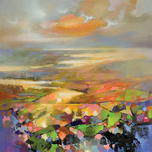 Scott Naismith Leinwanddruck, Baumwolle, Mehrfarbig, 85 x 85 cm von Scott Naismith