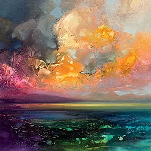 Scott Naismith Leinwanddruck, Baumwolle, Mehrfarbig, 40 x 40 cm von Scott Naismith