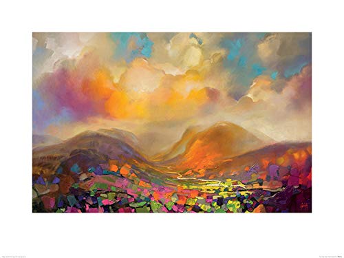 Scott Naismith "Nevis Range Colour 60 x 80cm Kunstdruck von Scott Naismith