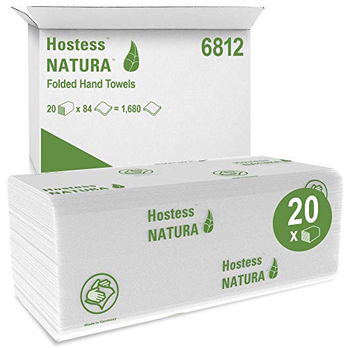 Scott Natura Handtücher - C-Falzung/Weiß/groß / 20 Päckchen x 84 Tücher, 1er Pack (1 x 20 Stück) von Scott