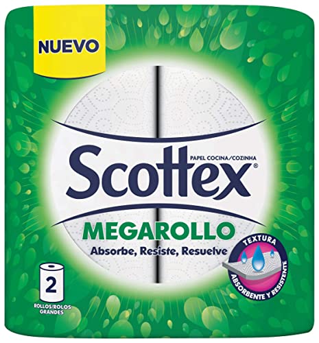 Scottex Megarollo Küchenpapier, 2 Rollen Scottex Megarollo Küchenpapier, 2 Rollen von Scottex