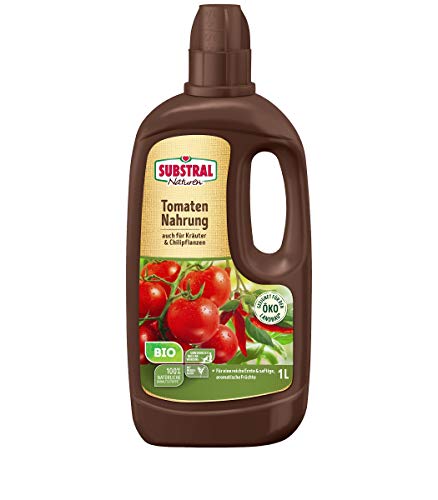 NATUREN Bio Tomaten und Kräuter Nahrung 1 l - Flüssigdünger Naturdünger mit hohem Kaliumgehalt NATUREN Bio Tomaten und Kräuter Nahrung 1 l - Flüssigdünger Naturdünger mit hohem Kaliumgehalt von Scotts