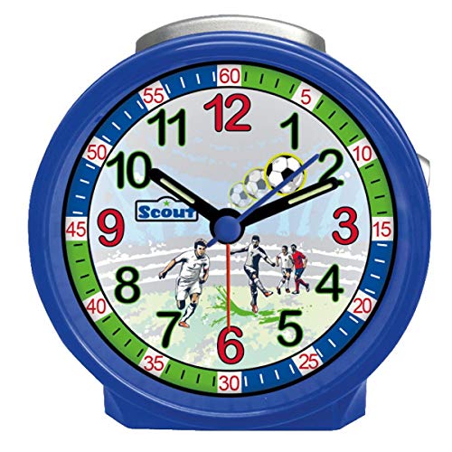 SCOUT Wecker, Kunststoff, blau, rund SCOUT Wecker, Kunststoff, blau, rund von Scout