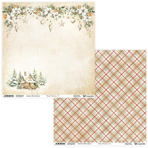 Scrapbooking Papier 30x30 - ScrapAndMe - Rustic Christmas 01/02 Scrapbooking Papier 30x30 - ScrapAndMe - Rustic Christmas 01/02 von ScrapAndMe