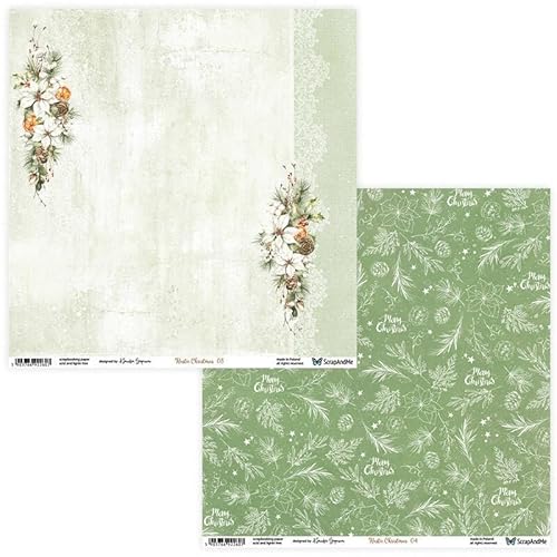 Scrapbooking Papier 30x30 - ScrapAndMe - Rustic Christmas 03/04 Scrapbooking Papier 30x30 - ScrapAndMe - Rustic Christmas 03/04 von ScrapAndMe