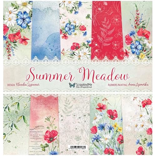 Scrapbooking Papierset 30x30 - ScrapAndMe - Summer Meadow Scrapbooking Papierset 30x30 - ScrapAndMe - Summer Meadow von ScrapAndMe