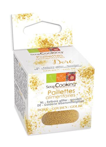 Essbares goldenes Glitzer von ScrapCooking