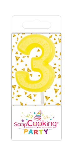 ScrapCooking 553 Kerze, Paraffin von ScrapCooking