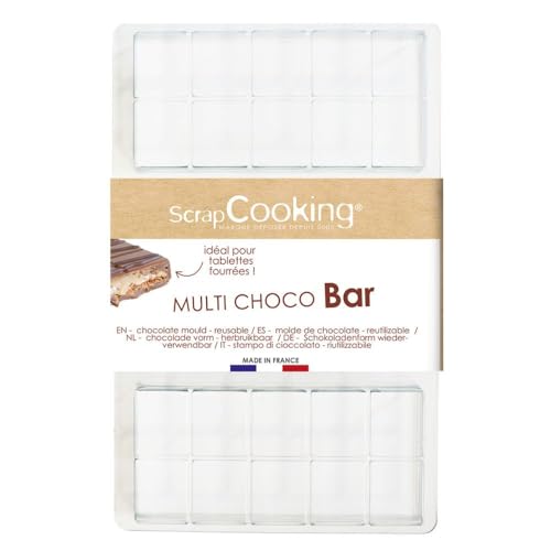 ScrapCooking - Backform für 3 Schokoladentafeln – starre Backform – 6754 von ScrapCooking