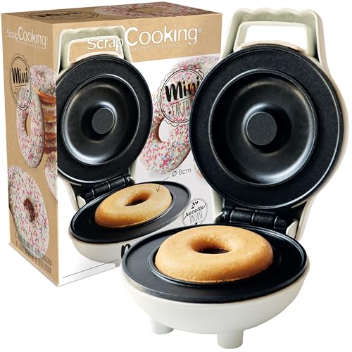 ScrapCooking - Mini Donut Factory – Mini-Donut- & Donut-Maschine – Heizplatte mit Antihaftbeschichtung – Donut-Gerät – Geschenkidee zum Backen – Küche – Rezept inklusive – 3882 ScrapCooking - Mini Donut Factory – Mini-Donut- & Donut-Maschine – Heizplatte mit Antihaftbeschichtung – Donut-Gerät – Geschenkidee zum Backen – Küche – Rezept inklusive – 3882 von ScrapCooking