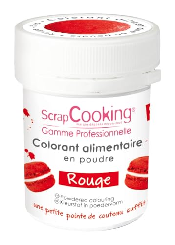 ScrapCooking sc4039aaa rote Lebensmittelfarbe von ScrapCooking