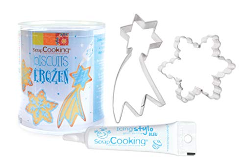 Scrapcooking 3911 Keks-Set, Motiv: Stern und Flocke von ScrapCooking