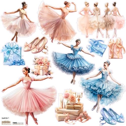 Scrapbooking Papieraufkleber - ScrapLove - Dance Ballerina Scrapbooking Papieraufkleber - ScrapLove - Dance Ballerina von ScrapLove