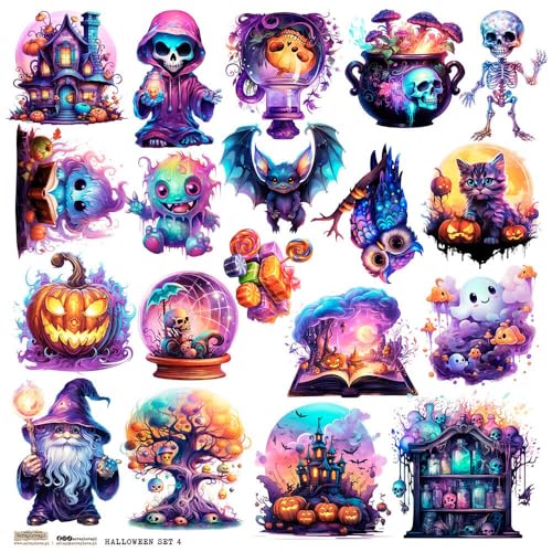 Scrapbooking Papieraufkleber - ScrapLove - Halloween Set 4 Scrapbooking Papieraufkleber - ScrapLove - Halloween Set 4 von ScrapLove