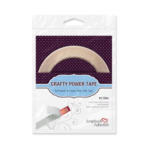 Scrapbook Adhesives by 3L Crafty Power Tape Roll, 25M x 6mm von Scrapbook Adhesives