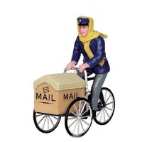 Lemax Mail Delivery #22054 Caddington Weihnachtsdorf Figuren 2010 Neue Verpackung von ScrapbookAvenue