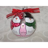 Erstes Weihnachten Als Großeltern - Personalisiert Und Handbemalt von Scrappy2DoIt