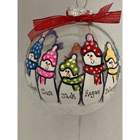 Extra Große Familie - 11 15 Personen Personalisiert Und Handbemalt von Scrappy2DoIt