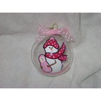 First Christmas As A Mom - Personalisierte Und Handbemalte Verzierung von Scrappy2DoIt