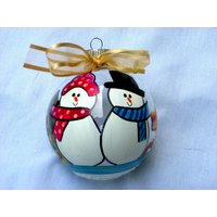 Glückliche Christmukkah - Personifizierte Und Handbemalte Verzierung von Scrappy2DoIt