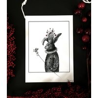 Königin Der Herzen, Hase Dekor, Alice Im Wunderland Einzigartiges Kunstwerk, Valentinstag Jahrestag Geschenk, Muttertagsgeschenk Königin Der Herzen, Hase Dekor, Alice Im Wunderland Einzigartiges Kunstwerk, Valentinstag Jahrestag Geschenk, Muttertagsgeschenk von ScreamPrintShop