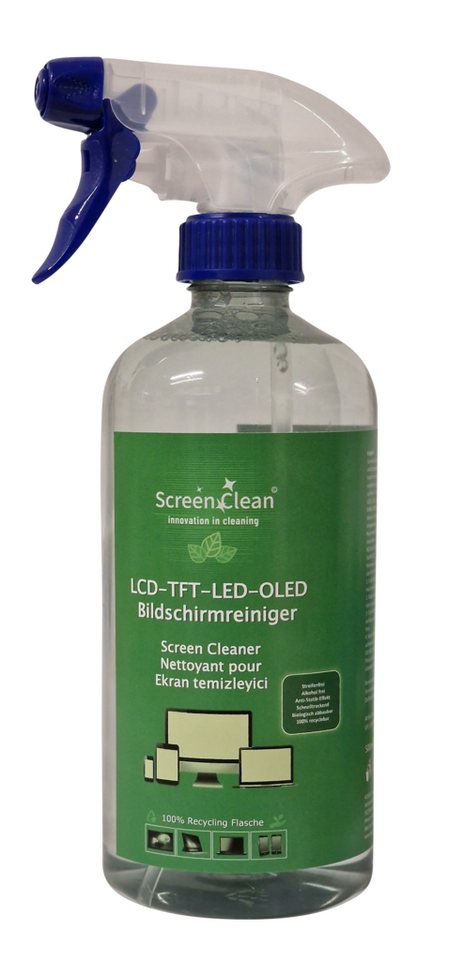 Screen Clean Reinigungs-Set Screen Clean 500ml LCD-TFT-LED Screen Cleaner, (1-St) von Screen Clean