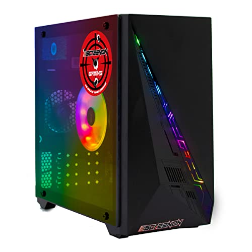 ScreenOn Gaming PC Ryzen 5 5600G • Radeon Vega 7 (2 GB) Grafikkarte • 16 GB RAM DDR4 3200 MHz • 1000 GB m.2 • Windows 11 Pro • WLAN 300 MBit/s • Gaming PC Computer mit 3 Jahren Garantie! von ScreenOn