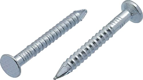 Ringnägel, 4 mm x 70 mm, Zinkstahl, 100 Stück von Screws City