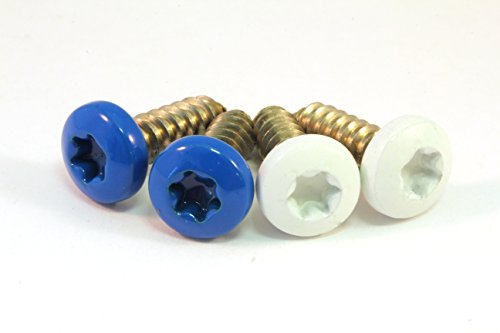 4x Kennzeichen Schrauben Set 4,8x16 | Edelstahl | Auto, Motorrad Nummernschild Halter 4x Kennzeichen Schrauben Set 4,8x16 | Edelstahl | Auto, Motorrad Nummernschild Halter von Screws4Bikes