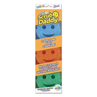 Scrub Daddy - Kratzfreier Farbschwamm mit flexibler Textur (4er-Pack), insgesamt 12 Stück von Scrub Daddy