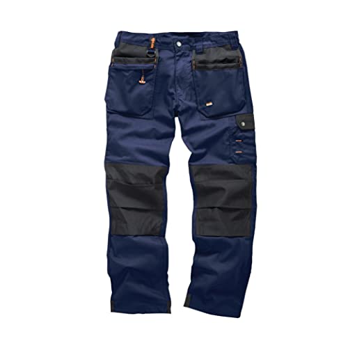 Scruffs Arbeitshose „Worker Plus“, marineblau 46L / 94 (T53920) von Scruffs